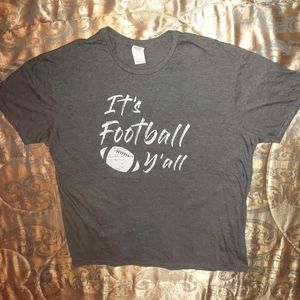 NWOT Delta Kingspun It's Football Ya'll T-Shirt 2XL